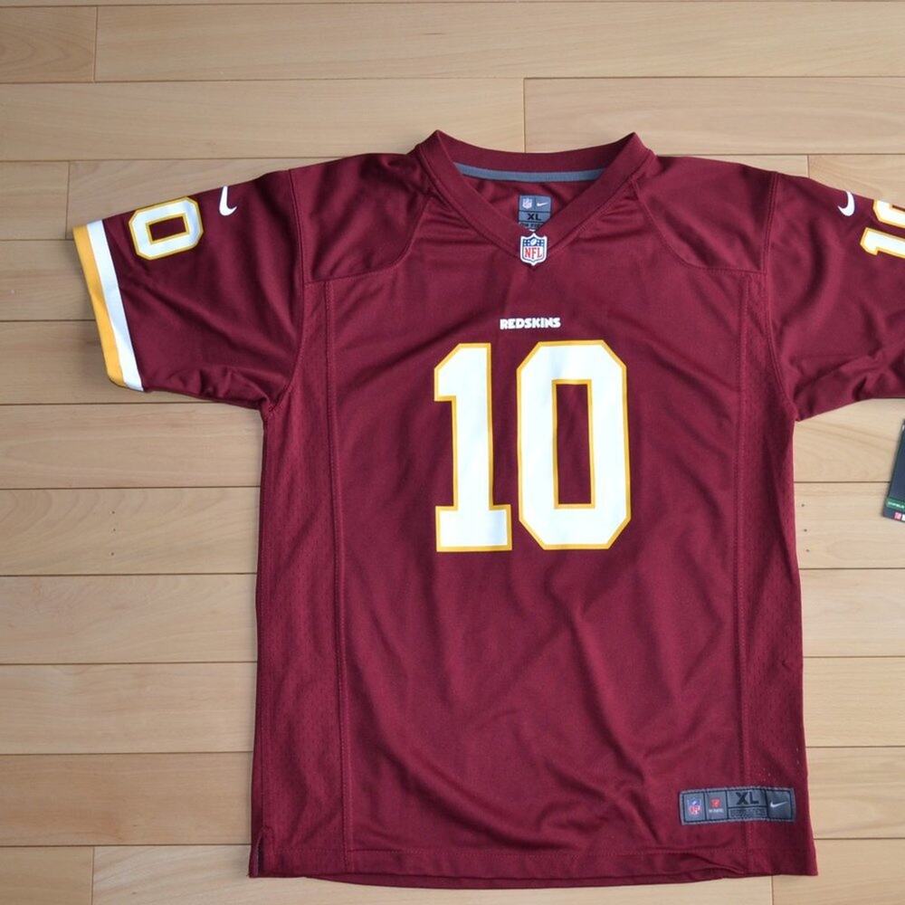 Nike On Field NFL Washington Commanders Jersey Griffin III #10 Retro Redskins